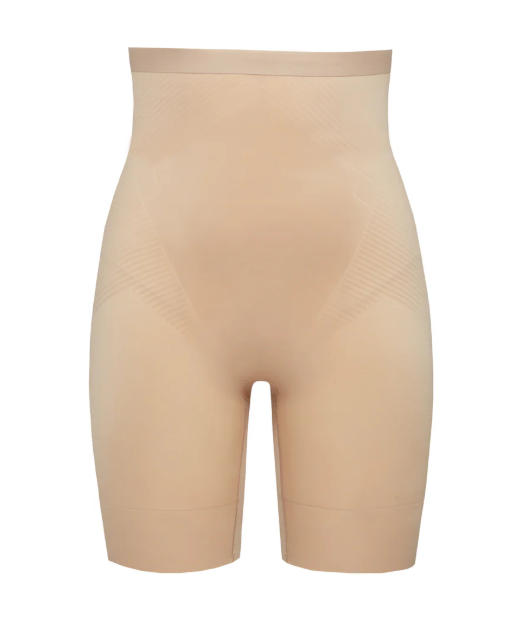 Spanx Thinstincts® 2.0 High-Waisted Mid-Thigh Short art. 10233R - champagne beige