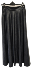 TRIPLE NINE leatherlook rok art. 10371 - donkerblauw