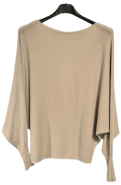 Triple Nine trui Pipistrello art. 22521 - beige