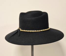 Weba Hats dameshoed Wol art. 1208 - zwart
