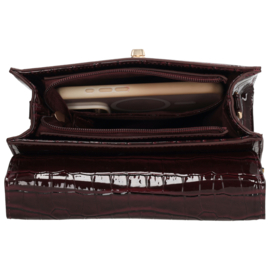 Charm London hand- en schoudertas Knightsbridge art. W01383 - burgundy