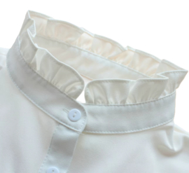 Los kraagje met opstaand ruffleboordje art. 2687 - offwhite