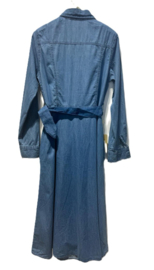 Ooka midi denimjurk art. 2989 - blauw