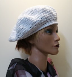 Damesbaret Eva 15 - wit