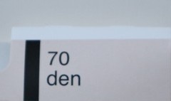 Trasparenze zwangerschapspanty Per Due 70 denier - zwart