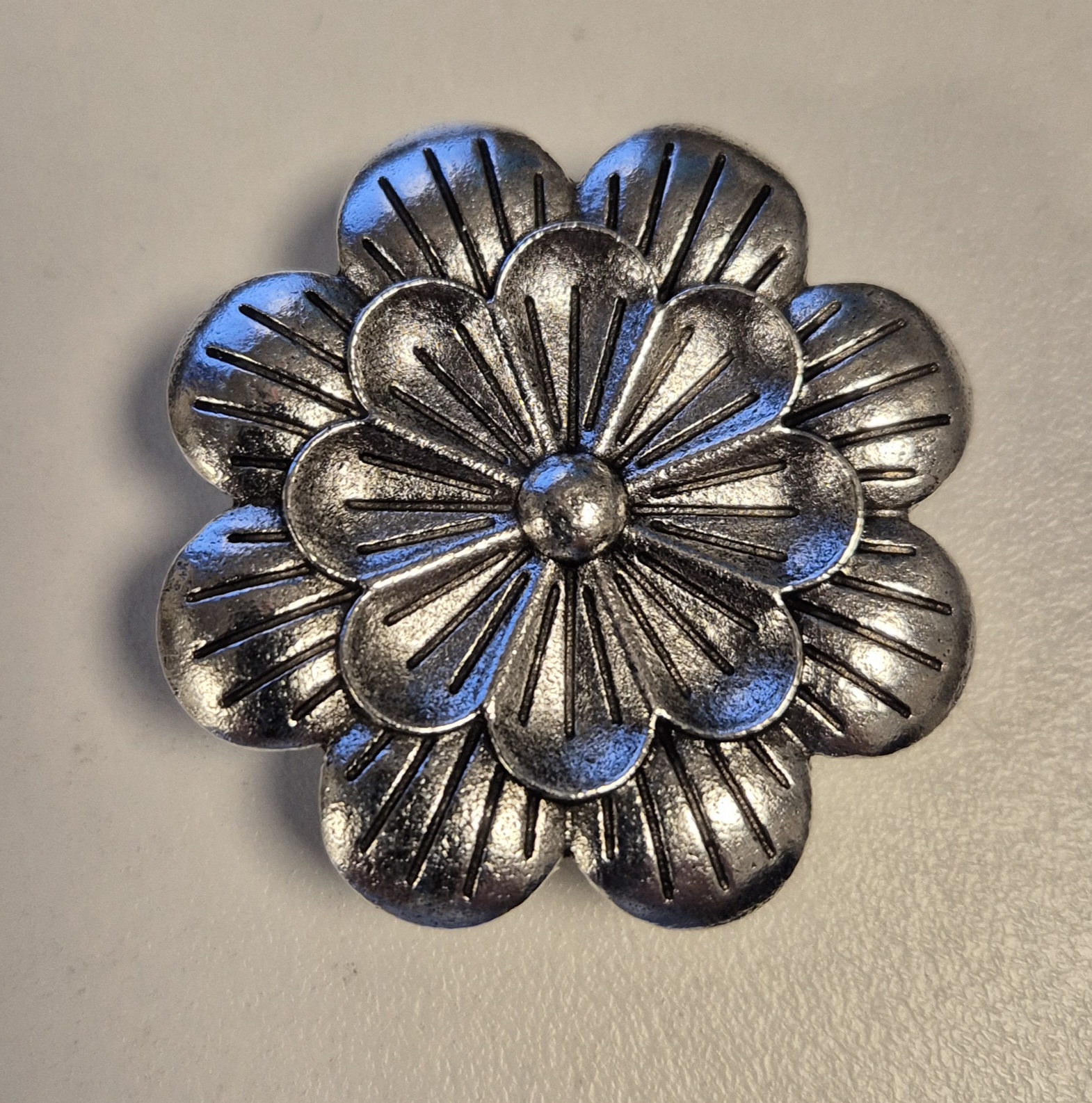 Vestclip/vestsluiting art. 2934 - zilverkleur