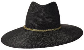 Weba Hats dameshoed Ramie art. 1024 - zwart