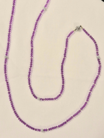 Ketting lang art. 3112 - paars