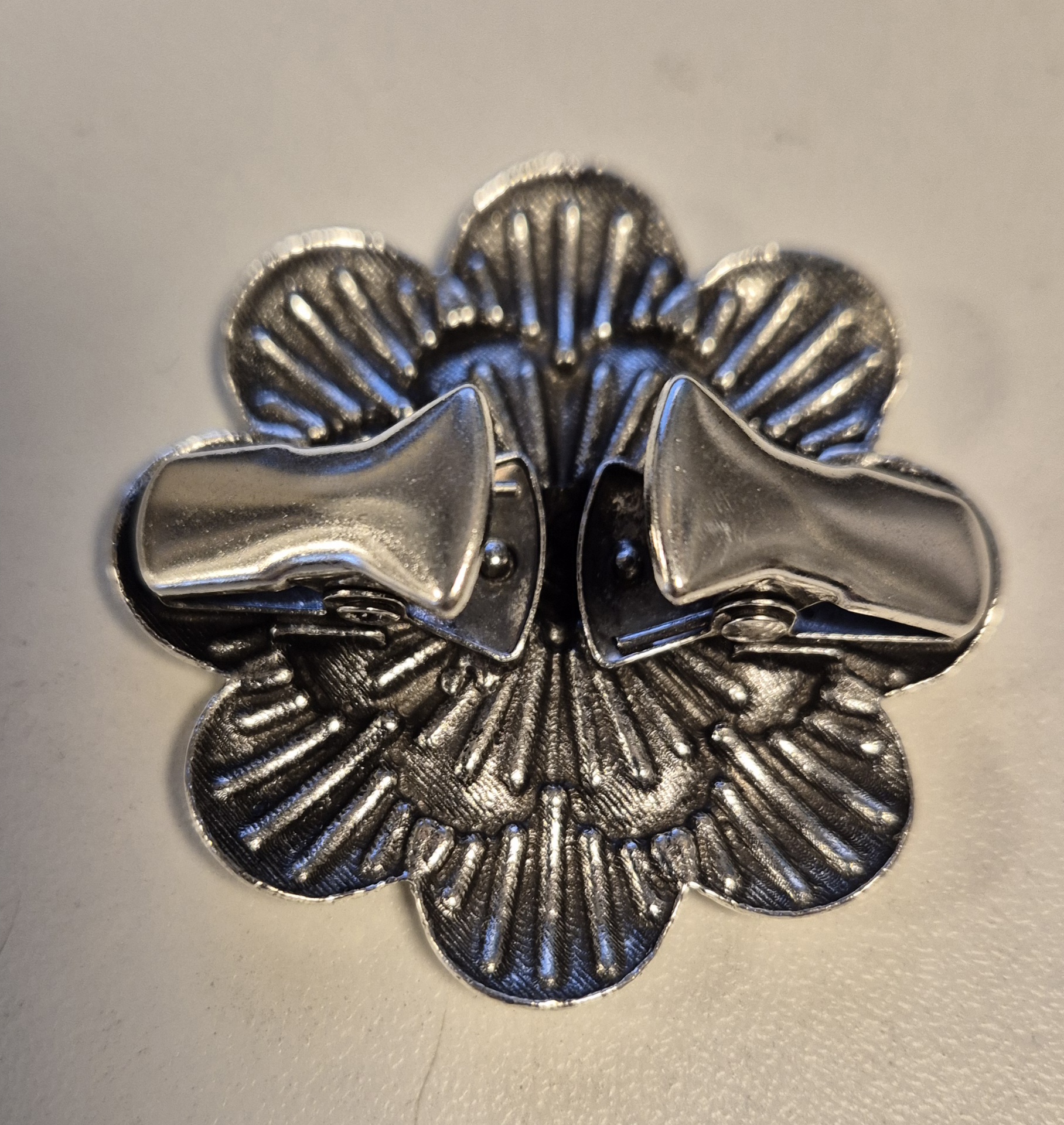 Vestclip/vestsluiting art. 2934 - zilverkleur