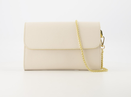 Gelegenheidstasje/clutch art. Valencia - ecru/beige