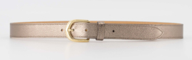 Damesriem classic grain art. Suus  - brons/goudkleur