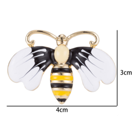 Broche Bee art. 5029 - goudkleur