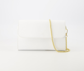Gelegenheidstasje/clutch art. Valencia - wit