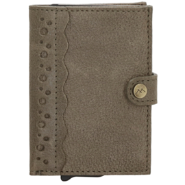 Micmacbags pasjeshouder/safety wallet Marrakech art. 20670 - olijfgroen