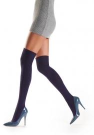 Oroblu overknees Cynthia Fine Cotton - grey melange