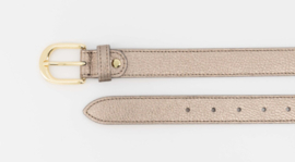Damesriem classic grain art. Suus  - brons/goudkleur