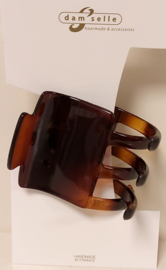 Dam'selle haarklem Uni art. 21 792 - bruin