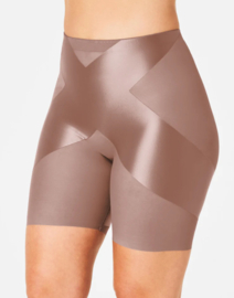 SPANXshape™ Satin-X™ Mid-Thigh Short art. 10493R - cafe au lait