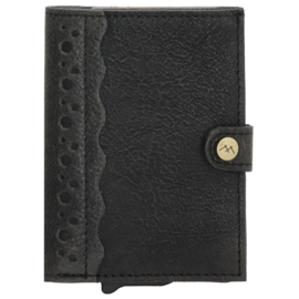 Micmacbags pasjeshouder/safety wallet Marrakech art. 20670 - zwart