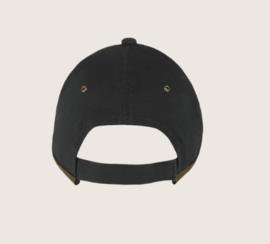 Hatland baseballcap Warth art. 10183 - donkerblauw/bruin