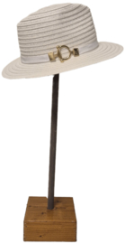 Andrea dameshoed Bandstro art. 15681 - offwhite