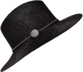 Weba Hats dameshoed Ramie art. 1275 - zwart