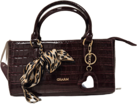 Charm London hand- en schoudertas Knightsbridge art. W01384 - burgundy