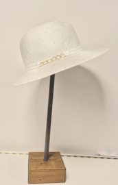 Weba Hats dameshoed Ramie art. 1024 - offwhite