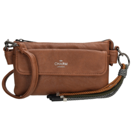 Charm crossbodytas Tottenham art. 20628 - cognac