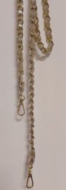 Losse schouderband/bag strap Chain art. 2007 - goud/goud