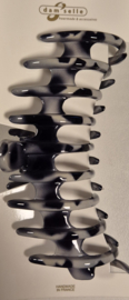 Dam'selle haarklem Tokyo art. 21 769 - grijs/zwart