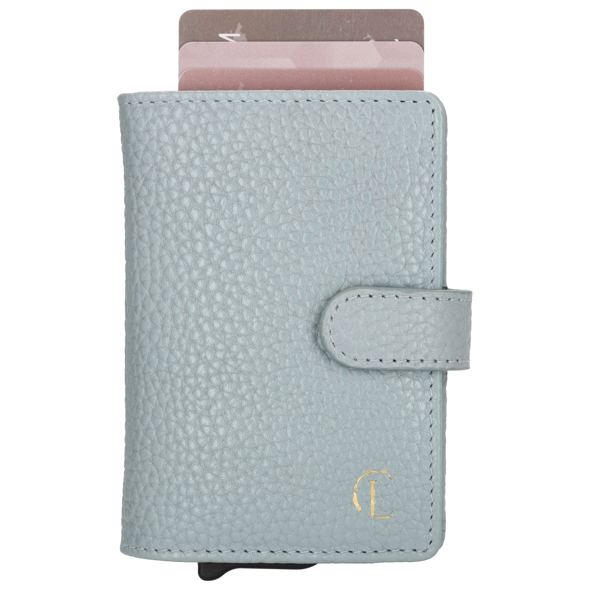 Charm pasjeshouder/safety wallet Washington art. 21276 - lichtblauw