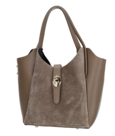 CHarm hand- en schoudertas Vittoria art. L802 - taupe
