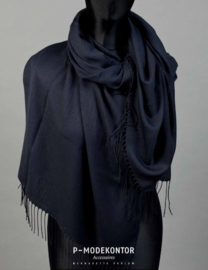 P-Modekontor pashmina shawl art.  1032100-15 - marine