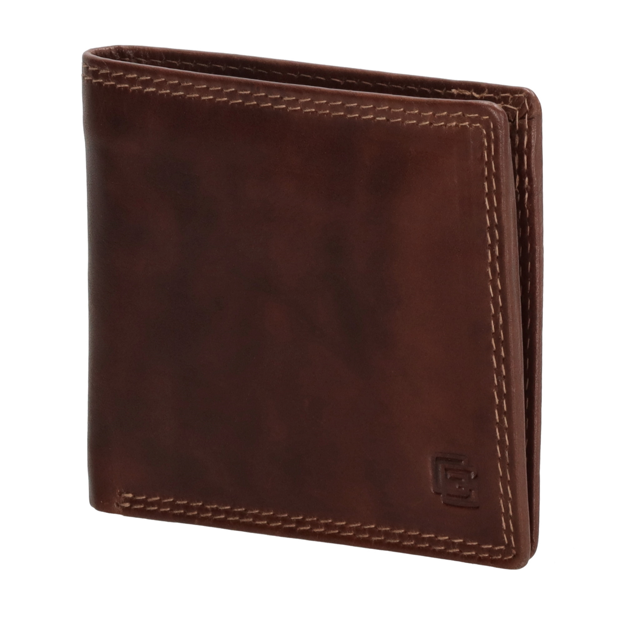 Gio Gini herenportemonnee/billfold art. 05D102 - bruin