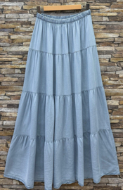Strokenrok lightdenim Alexa art. 5332 - lichtblauw