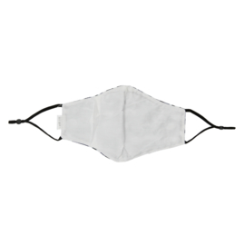 Mondmasker / mondkapje Camouflage art. 1169 - zwart/grijs