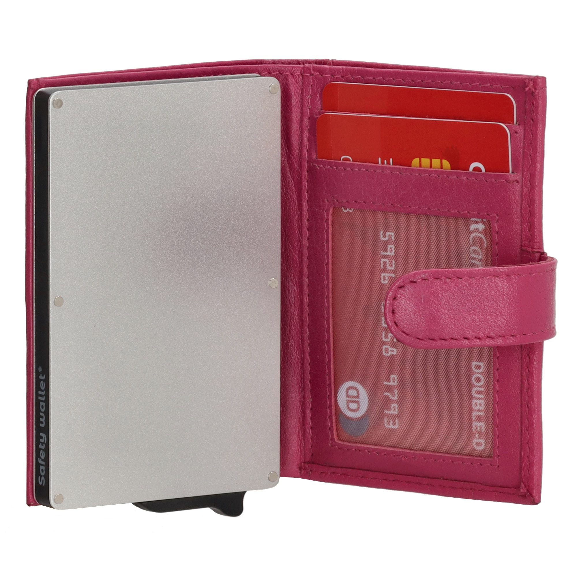 DoubleD pasjeshouder/creditcardetui FH art. 18208 - fuchsia