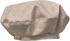 Damesbaret Linen Royal XL art. 4110 - beige/zand gemêleerd