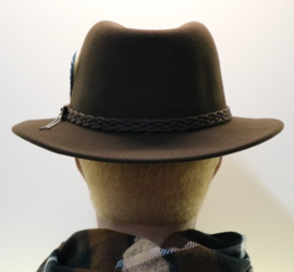 Stetson VitaFelt herenhoed Newark art. 2528001 - bruin