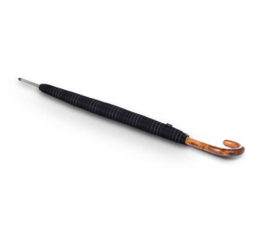 Knirps T.771 Long Automatic paraplu Check art. 96 3773 5290 - zwart