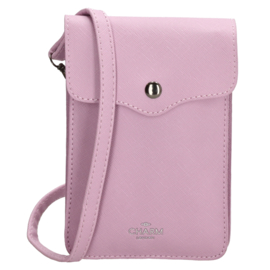 Charm London telefoontasje Saffiano art. 20761 - lila