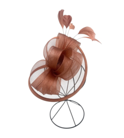 Haargarnering art. ACH388-7 - lichtbruin/brique