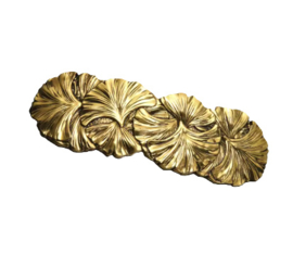 Haarspeld Gingko art. 2275 - goudkleur