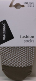 Marianne fishnet sokje art. 32500 - olive