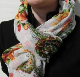 Damesshawl art. 811113 - offwhite