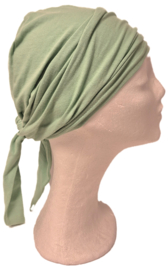 Fiebig muts/turban art. 0501 - lindegroen