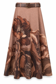 Rok suèdine Floral Way art. 25355 - beige