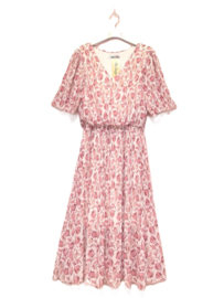 NS plisséjurk Fleury art. 069 - roze