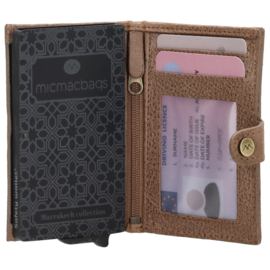 Pasjeshouder/safety wallet Marrakech art. 20670 - taupe